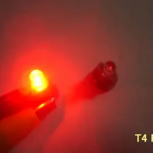 Jen Po Omezenou Doba LED palubní deska Neo Wedge T4 červená