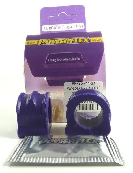 Autentický Silentbloky Powerflex Škoda Octavia I 1U (96-04) Front Anti Roll Bar Mount 23mm (3)
