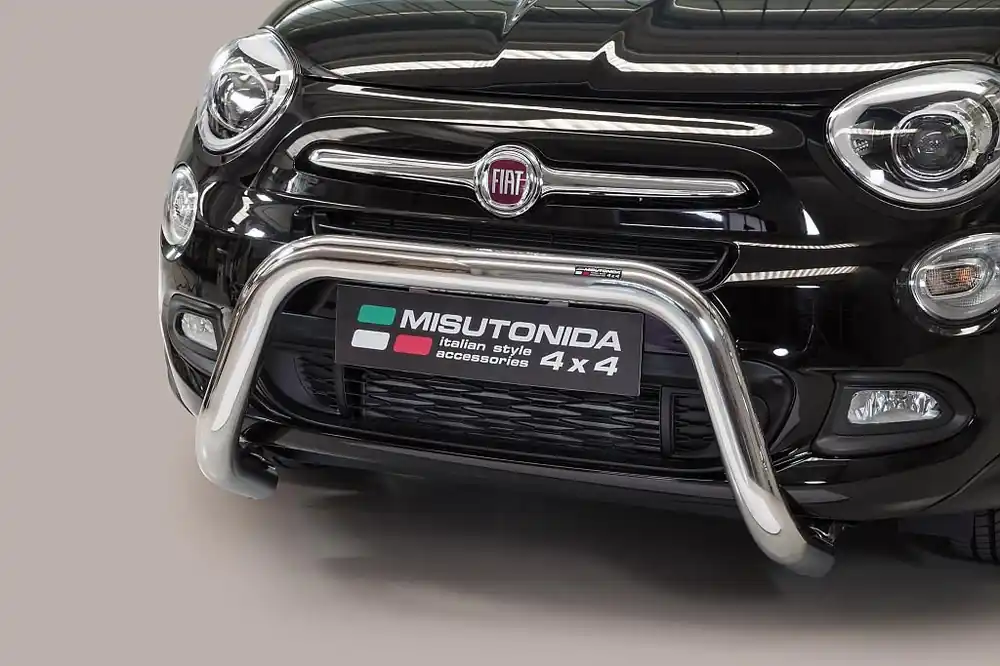 Přední ochranný nerez rám FIAT 500 X 76mm Super Cena