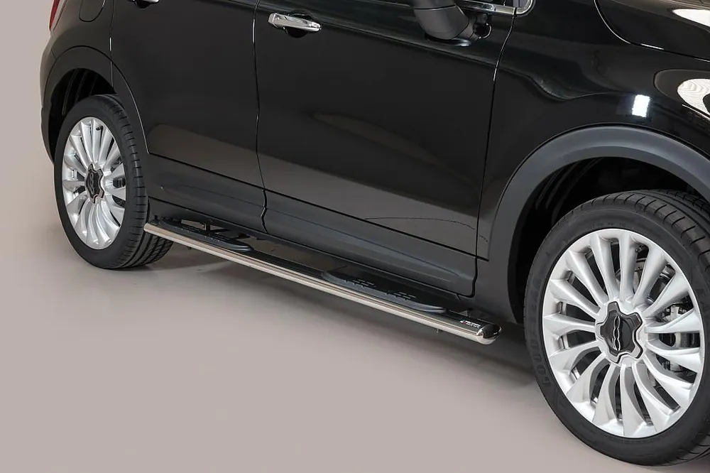 Nová Kolekce Nerez boční oválné nášlapy FIAT 500 X
