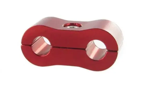 Separátor na vedení - průměr 2x 4,8mm - červený Ověřený