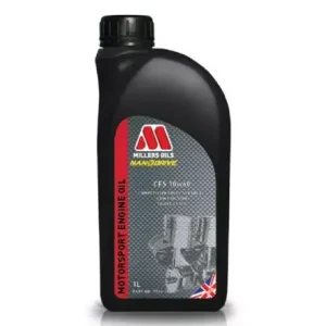 Objednat Nyní Závodní motorový olej Millers Oils Motorsport CFS 10w60 - 1l - plně syntetický motorový olej, triesterová technologie