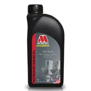 Závodní motorový olej Millers Oils Motorsport CFS 15w60 - 1l - plně syntetický motorový olej, triesterová technologie Sezónní Sleva