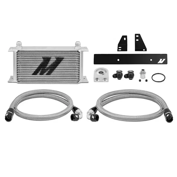 Horká Nabídka Olejový chladič Mishimoto na Nissan 370Z (09-) Z34 / Infiniti G37 Coupe V36 VQ37VHR (08-) - bez termostatu