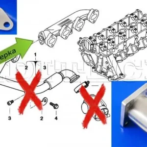 Doprava Zdarma Kit na zaslepení EGR ventilu ProRacing BMW 3-Series E46 318-330d/xd / E90 318d (05-)
