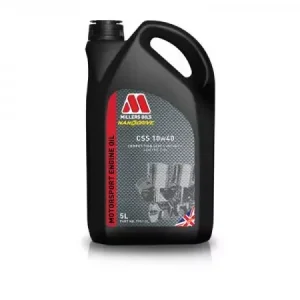 Závodní motorový olej Millers Oils Motorsport CSS 10w40 - 5l - polosyntetický motorový olej Nová Kolekce
