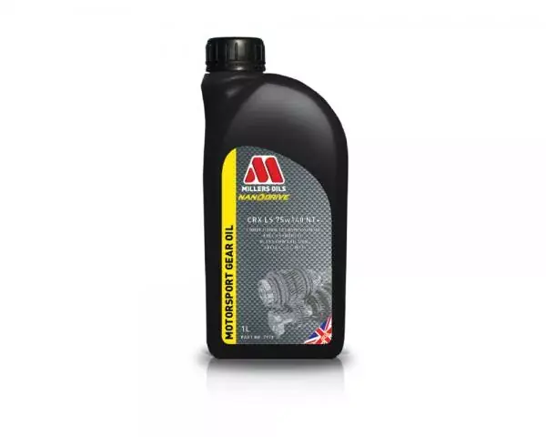 Závodní převodový olej Millers Oils Nanodrive Motorsport CRX LS 75w140 NT+ - 1l - plně syntetický olej pro sekvenční, bezsynchronní převodovky a samosvorné diferenciály Nejprodávanější