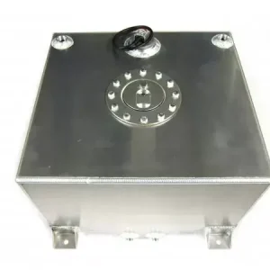 Závodní celohliníková palivová nádrž 60l (racing fuel tank) se senzorem na ukazatel stavu paliva (full billet) Originální
