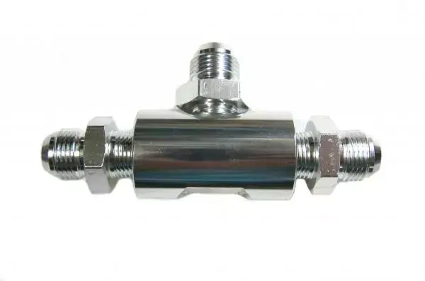 T rozbočovač pro rozvod paliva 3x D-08 (AN8) 3/4"x16-UNF Poslední Šance