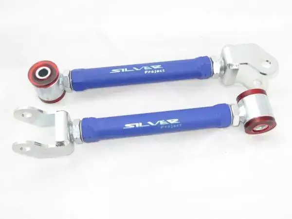 Novinka Rear Camber Control Arms Silver Project Nissan 350Z Z33 (03-08) / Infiniti G35 VQ35 (03-07)
