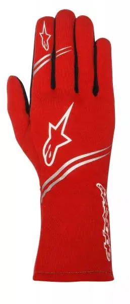 Závodní rukavice Alpinestars Tech 1 Start - červené Sleva