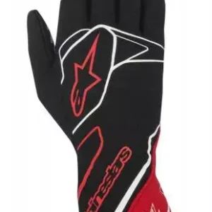 Závodní rukavice Alpinestars Tech 1Z - černé/červené Poslední Šance