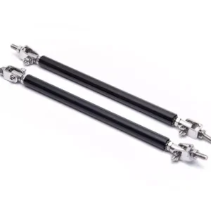 Univerzální nastavitelné vzpěry pro stabilizaci spoilerů a difuzorů - délka 200mm - černé Omezená Nabídka