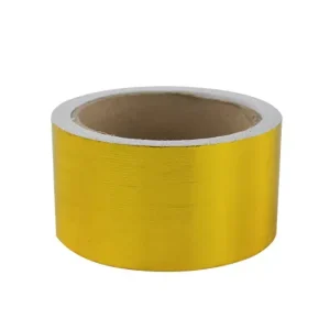 Výprodej Hliníková páska zlatá Gold Heat Wrap Barrier 50mm x 10m