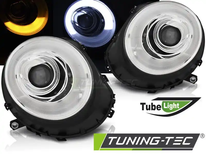 Zlevněný Přední světla BMW Mini (cooper) 06-14 chrom Tube
