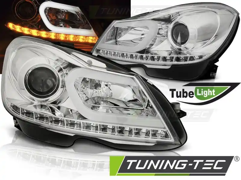 Přímo Od Výrobce Přední světla Mercedes W204 11-14 chrom