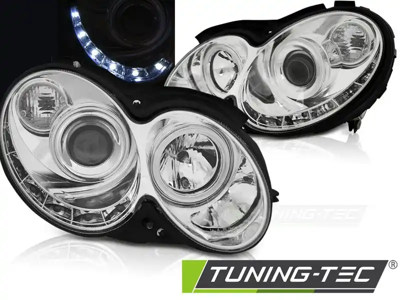 Must-Have Přední světla Mercedes CLK W209 03-10 chrom
