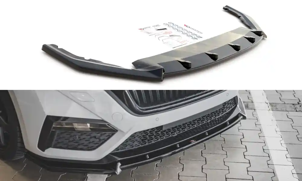 Cenový Hit Spoiler pod přední nárazník V.1 Skoda Octavia RS Mk4