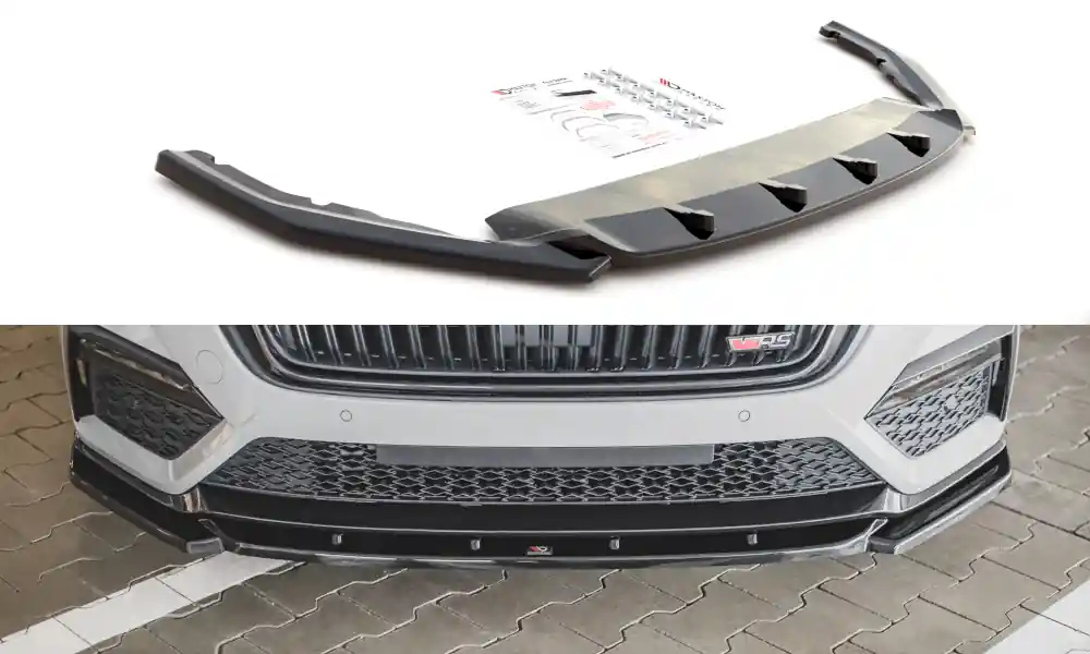 Spoiler pod přední nárazník V.3 Skoda Octavia RS Mk4 Horká Nabídka