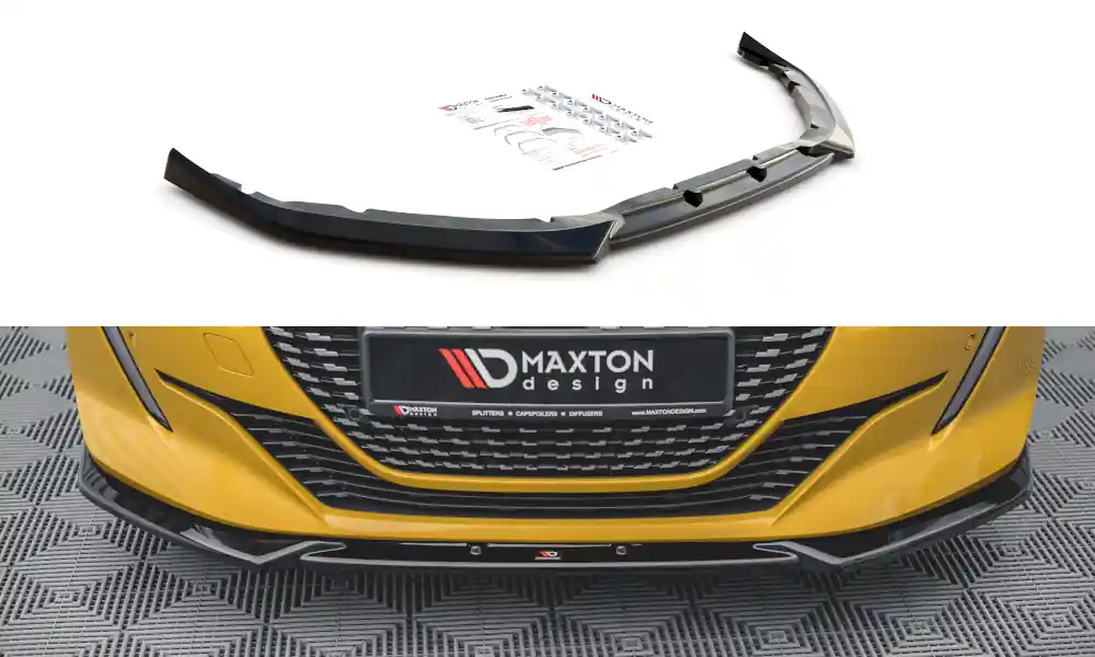 Spoiler pod přední nárazník V.2 Peugeot 208 Mk2 Ověřený