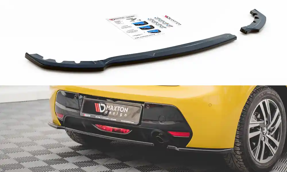 Bezpečná Platba Boční spoiler pod zadní nárazník Peugeot 208 Mk2
