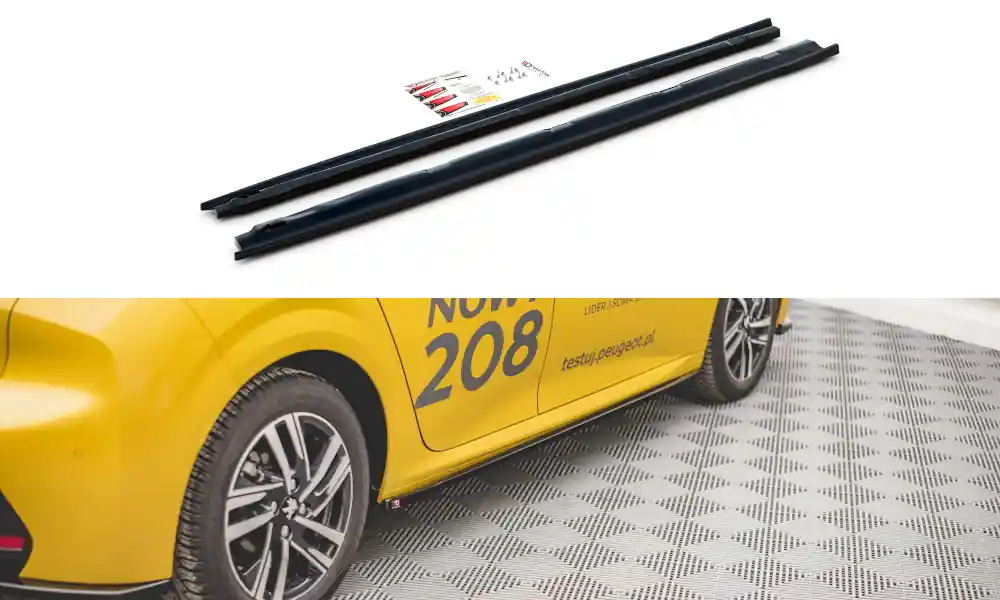 Nástavce prahů Peugeot 208 Mk2 Zlevněný