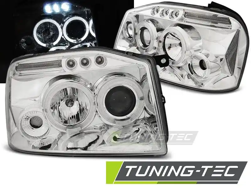 Akční Nabídka Přední světla Nissan Frontier US VERZE 01-04 chrom