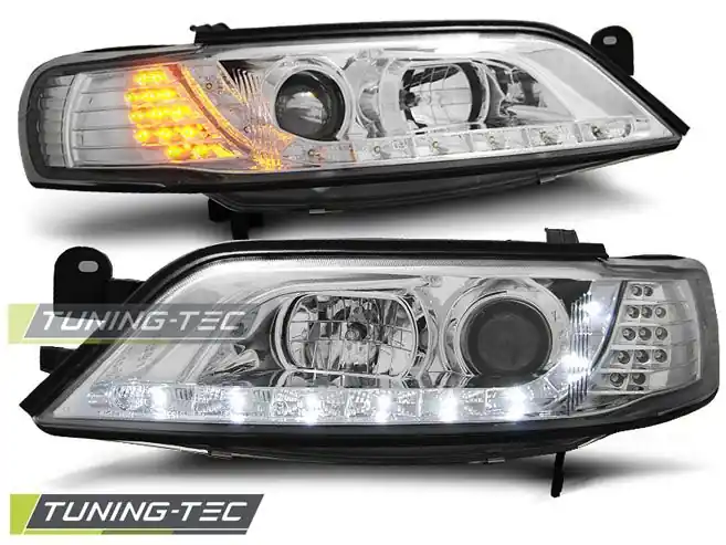 Přední světla Opel Vectra B 11/96-12/98 chrom led Sleva