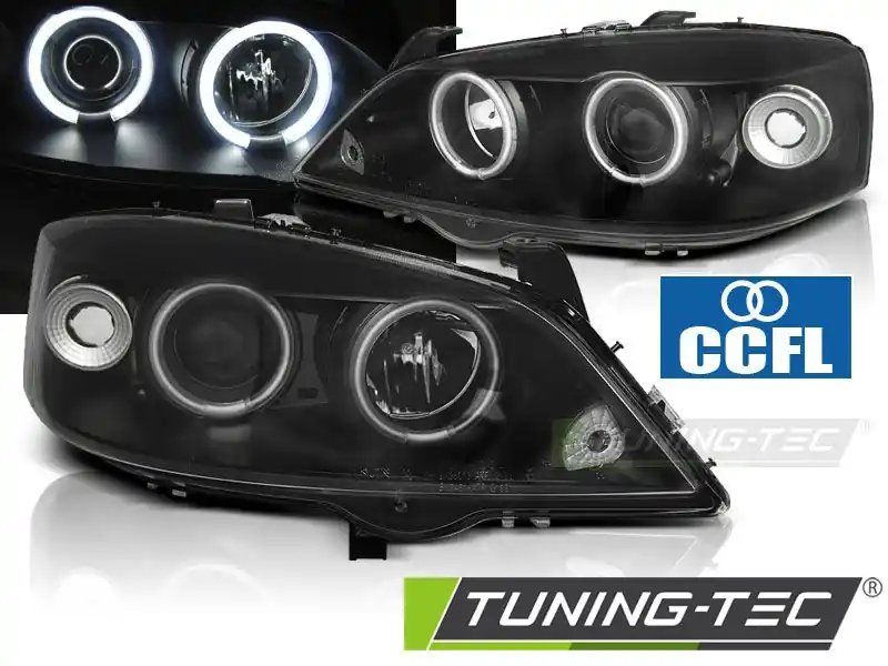 Must-Have Přední světla Opel Astra G 09/97-02/04 Angel Eyes CCFL černá