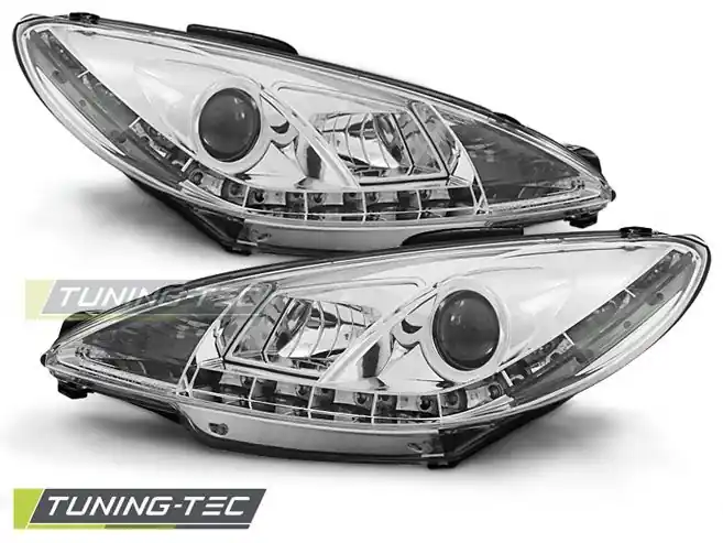 Top Prodej Přední světla Peugeot 206 10/98-02 chrom