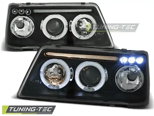 Ihned K Objednání Přední světla Peugeot 205 09/83-10/96 Angel Eyes černá