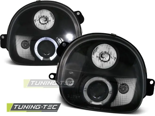 Expresní Doručení Přední světla Renault Twingo 03/93-09/98 Angel Eyes černá