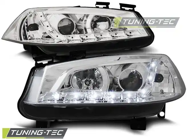 Přední světla Renault Megane II 11/02-12/05 chrom Horká Nabídka