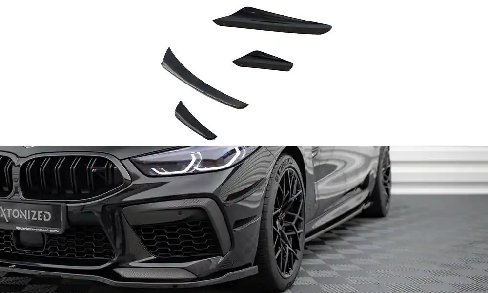 Přední nárazník Wings (Přední přítlačné křidélka) BMW M8 Gran Coupe F93 / Coupe F92 Expresní Doručení
