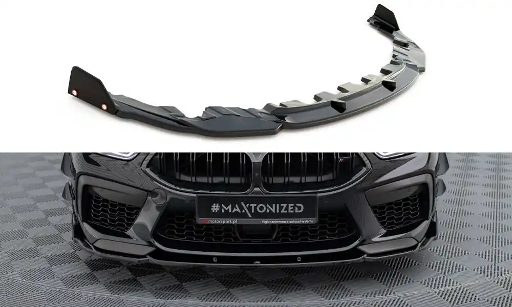 Spoiler pod přední nárazník V.1 + Flaps BMW M8 Gran Coupe F93 / Coupe F92 Výprodej