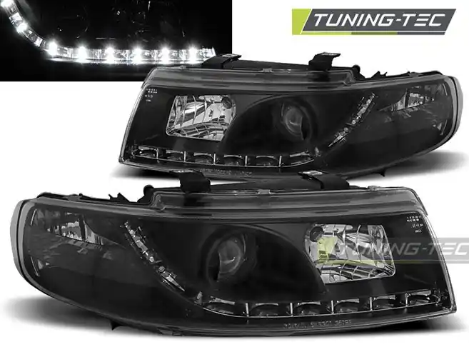 Přední světla Seat Leon/Toledo 04/99-08/04 černá Nakupujte Hned