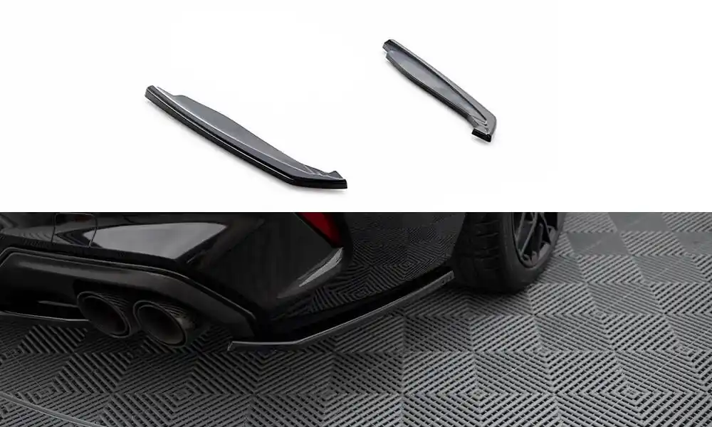Finální Výprodej Boční spoiler pod zadní nárazník for V.2 BMW M8 Gran Coupe F93 / Coupe F92