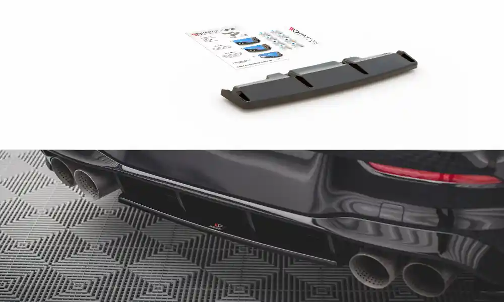 Cenový Hit Spoiler pod zadní nárazník for Volkswagen Golf R Mk8