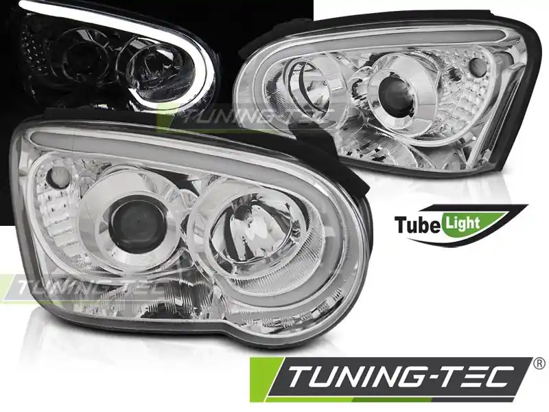 Odeslání Ihned Přední světla Subaru Impreza II GD 03-05 chrom