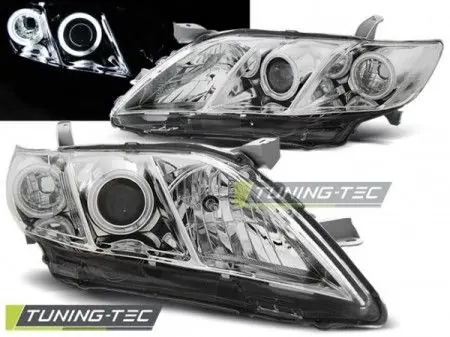 Kup Teď Přední světla Toyota Camry 6 XV40 06-09 Angel Eyes chrom