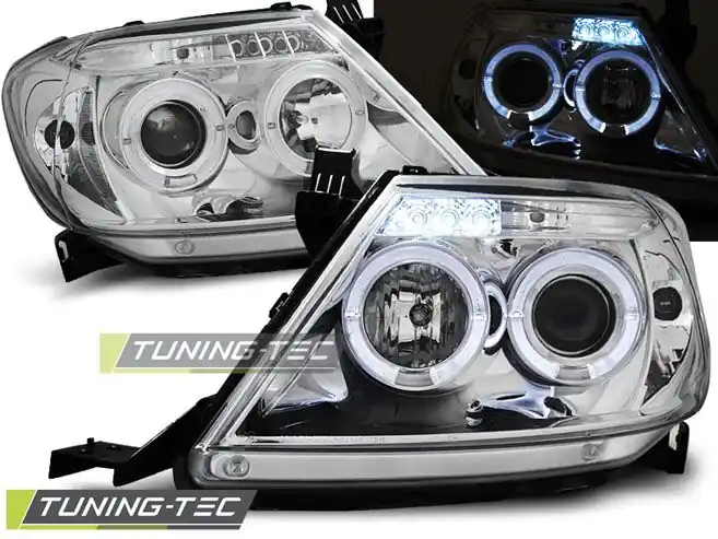 Cenová Bomba Přední světla Toyota Hilux 05-11 Angel Eyes chrom
