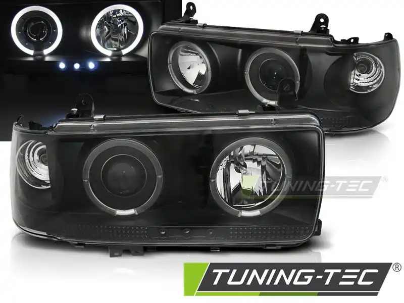 Zlevněný Přední světla Toyota Land Cruiser FJ 80 90-97 černá