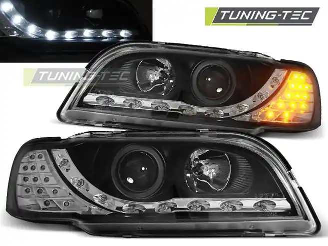 Pouze Dnes Přední světla Volvo S40/V40 02/96-04/00 černá