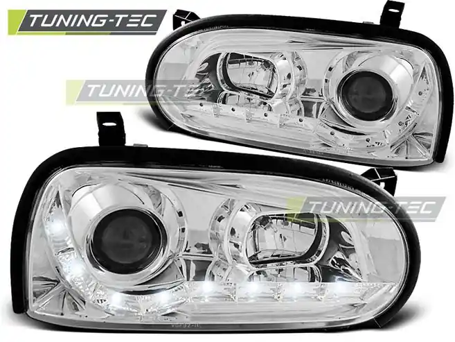 Přední světla VW GOLF 3 09/91-08/97 chrom Expresní Doručení