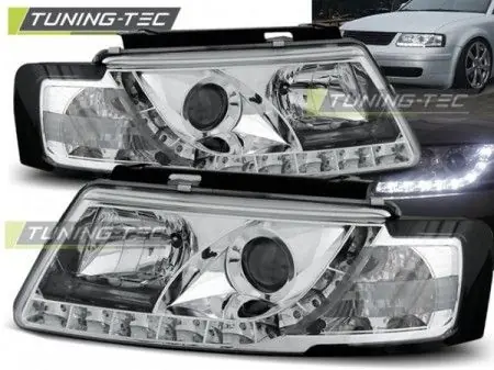 Bezpečná Platba Přední světla VW Passat B5 3B 11/96-08/00 chrom