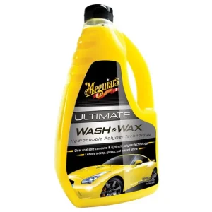 Meguiar's Ultimate Wash & Wax - luxusní, nejkoncentrovanější autošampon s příměsí karnauby a polymer Zlevněný