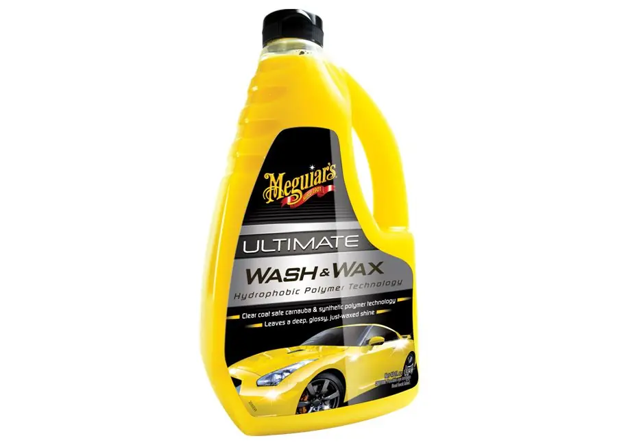 Meguiar's Ultimate Wash & Wax - luxusní, nejkoncentrovanější autošampon s příměsí karnauby a polymer Zlevněný