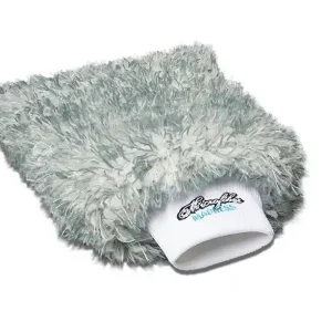 Vysoce Kvalitní Microfiber Madness Incredimitt Grey - mikrovláknová mycí rukavice, šedá, 25 x 20 cm