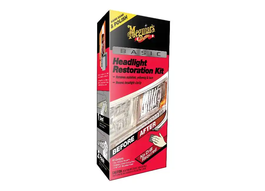 Meguiar's Basic Headlight Restoration Kit - základní sada na oživení světlometů Časově Omezené