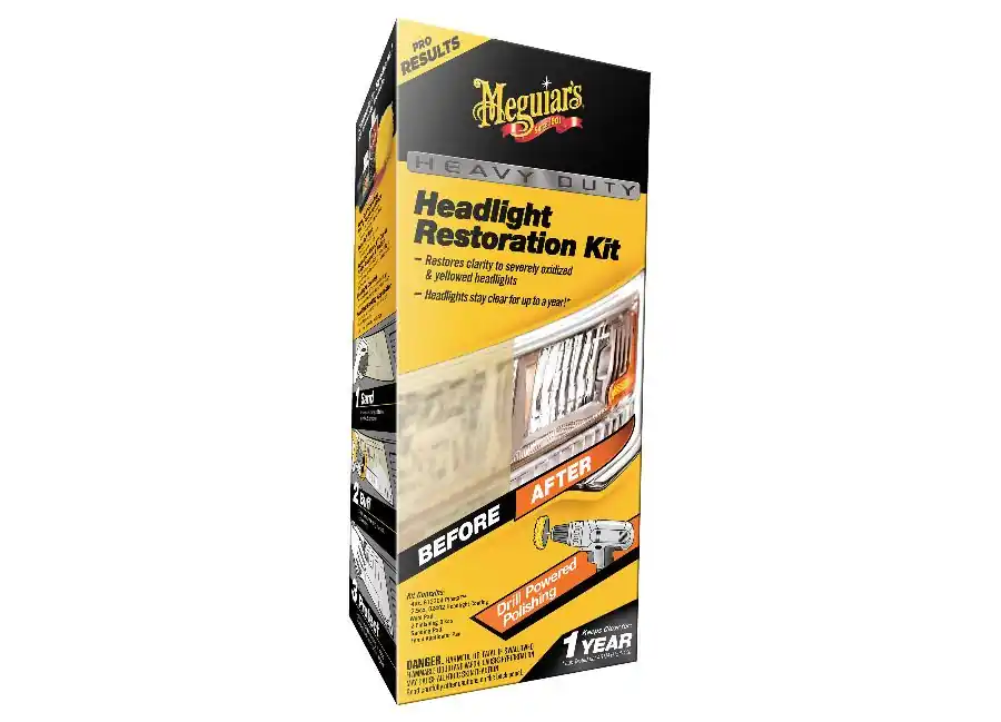 Meguiar's Heavy Duty Headlight Restoration Kit - kompletní sada na renovaci silně poškozených světlo Cenový Hit
